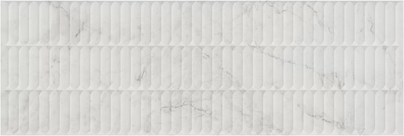 Керамическая плитка Kerama Marazzi ТУБКАЛЬ KM3090B0160R белый глянцевый структура обрезной 30х89,5см
