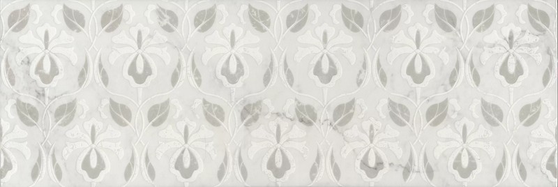 Керамическая плитка Kerama Marazzi ТУБКАЛЬ KMD3STA030BR белый глянцевый обрезной декор 30х89,5см
