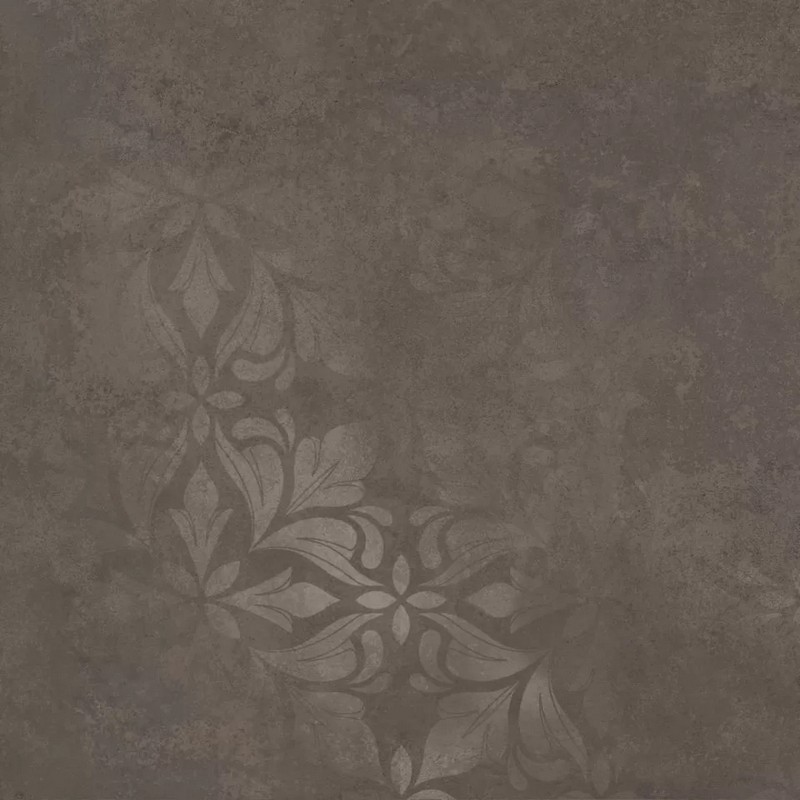 Керамогранит Kerama Marazzi ХАДДУ KM4040G0081N коричневый матовый декорированный 40,2х40,2см