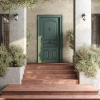 Плинтус Kerama Marazzi ХАДДУ KM4040G0021NBT5 красный матовый 7,6х40,2см
