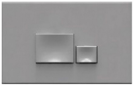 Клавиша смыва для унитаза ISVEA  Axis Piazza 54MJ0102I хром 164х246мм