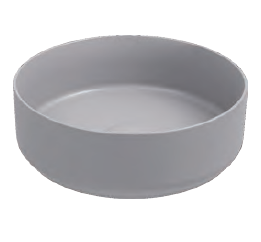 Раковина накладная ISVEA Infinity 10NF65036-2V серый камень матовый 360х360мм