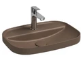 Раковина накладная ISVEA Infinity 10NF50055-2H коричневый матовый 400х550мм