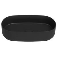 Раковина накладная ISVEA Infinity 10NF65055-2N черный матовый 360х550мм