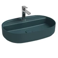Раковина накладная ISVEA Infinity 10NF65060-2P изумрудный матовый 400х600мм