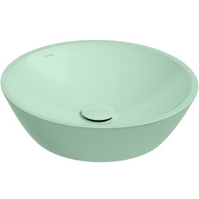 Раковина накладная ISVEA SistemaY Soft 10SY66045-2T мятно-зеленый матовый 450х450мм