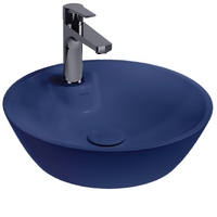Раковина накладная ISVEA SistemaY Soft 10SY65045-2Z синий матовый 450х450мм