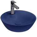 Раковина накладная ISVEA SistemaY Soft 10SY65045-2Z синий матовый 450х450мм