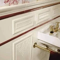 Бордюр Petracers 800 ITALIANO Matita Bianco 2,5х40см