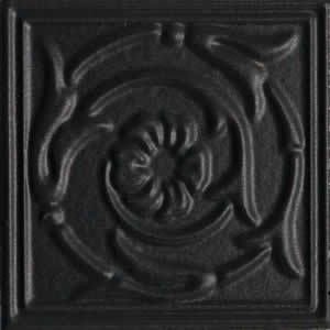 Вставка Petracers 800 ITALIANO Tozzetto Nero 8х8см