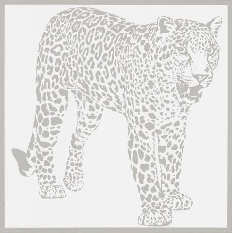 Керамическая плитка Petracers GRAN GALA Leopardo A Caccia Bianco 94,9х94,9см