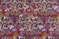 Керамическая плитка Petracers PRIMAVERA ROMANA Fioritura su Viola (2 pezzi) 65х97,7см