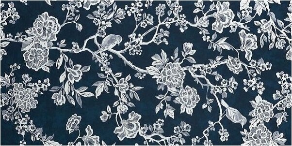 Керамическая плитка Cir & Serenissima CHROMAGIC Floral Blue 60х120см