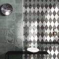 Керамическая плитка Cir & Serenissima MATERIA PRIMA Black Storm Rombo 13,7х24см