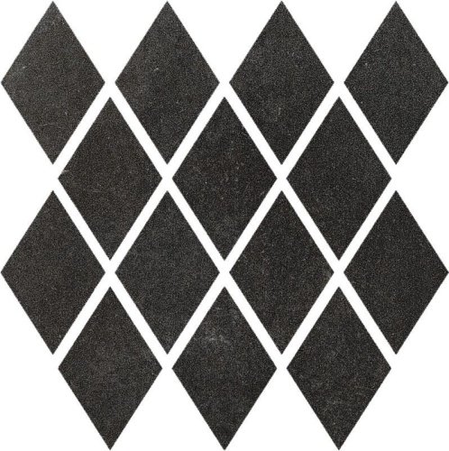 Керамическая мозаика Cir & Serenissima MATERIA PRIMA Mosaico Rombo Black Storm  25х25см