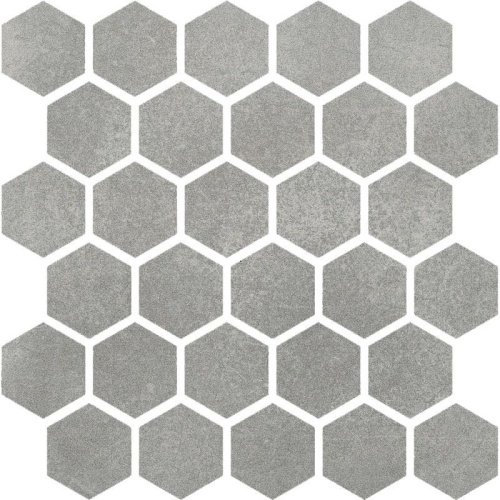 Керамическая мозаика Cir & Serenissima MATERIA PRIMA Mosaico Esagona Metropolitan Grey 27х27см