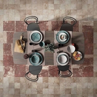 Керамогранит Cir & Serenissima MOLO AUDACE Mix Rosso 20х20см
