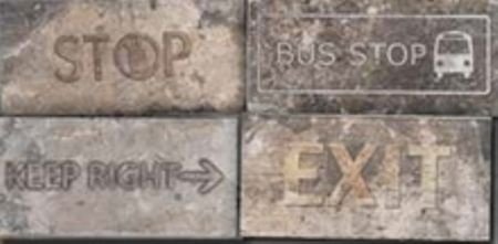 Керамогранит Cir & Serenissima NEW YORK Road Signs Mix Broadway 10х20см