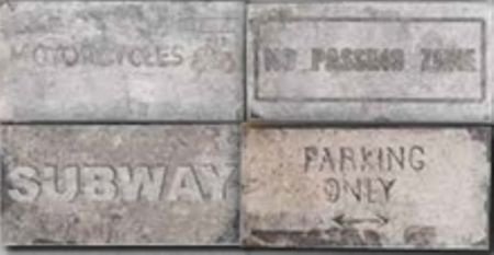Керамогранит Cir & Serenissima NEW YORK Road Signs Mix Soho 10х20см