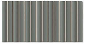 Керамическая плитка Wow FACES Bars Steel Blue 12,5х25см