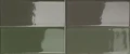 Керамогранит 41zero42 COSMO Brick Verde Lap 6,5х15,5см (5 вариантов оттенка)