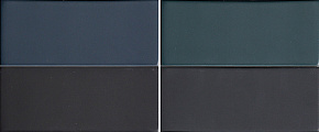 Керамогранит 41zero42 COSMO Brick Blu-Nero Matte 6,5х15,5см (5 вариантов оттенка)