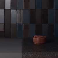 Керамогранит 41zero42 COSMO Brick Blu-Nero Matte 6,5х15,5см (5 вариантов оттенка)