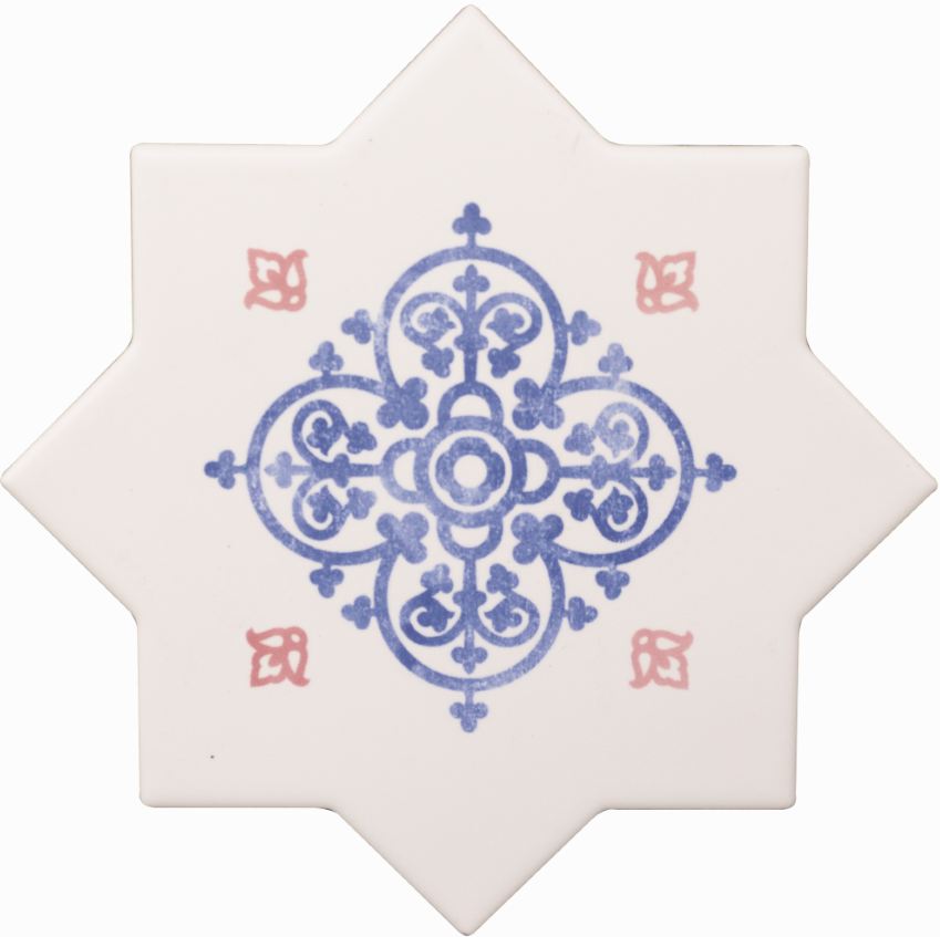 Керамогранит Cevica BECOLORS Star Dec. Arabesque 13,25х13,25см