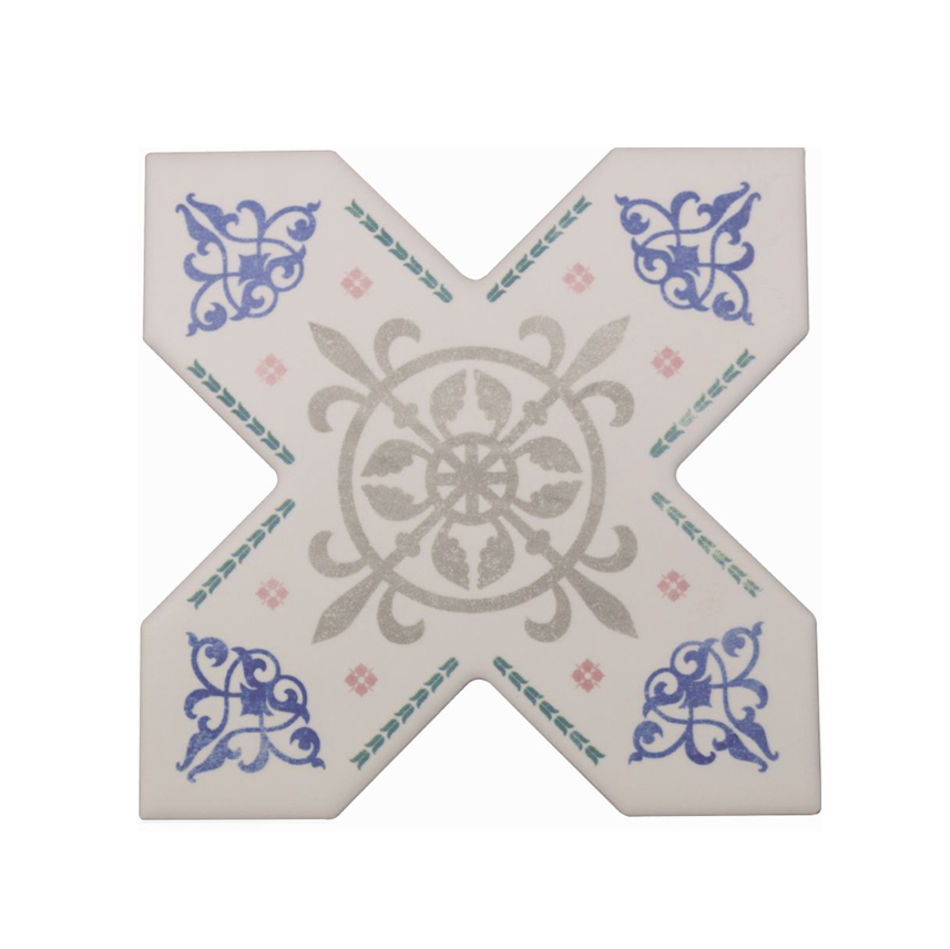 Керамогранит Cevica BECOLORS Cross Dec. Arabesque 13,25х13,25см
