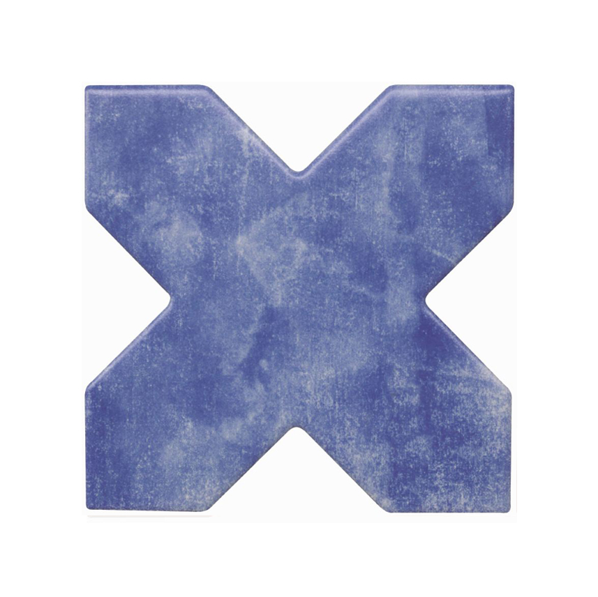 Керамогранит Cevica BECOLORS Cross Electric Blue 13,25х13,25см