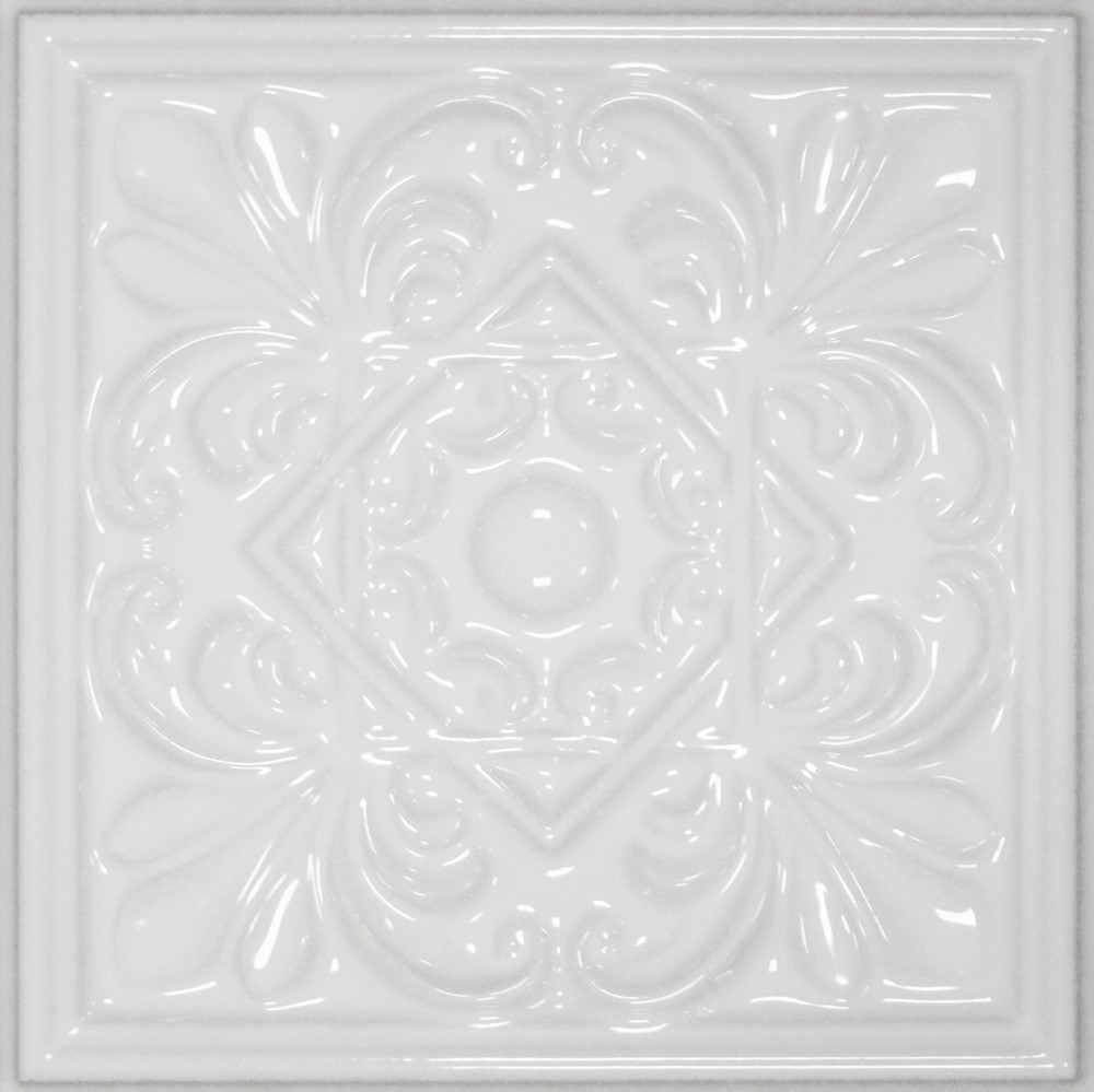 Керамическая плитка Cevica PLUS Classic 1 White Zinc 15х15см