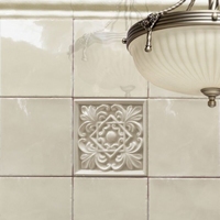 Керамический бордюр Cevica PLUS Ma Bombato White 2,2х15см