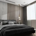Бамбуковая панель Bonaparte SHERWOOD pecan carbon matt 108х280см connect