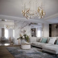 Бамбуковая панель Bonaparte ARABESCA GLOSSY 110х280см C connect