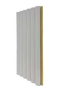Бамбуковая панель Bonaparte PIPE white skin 12,3х280см