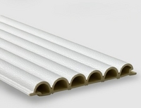 Бамбуковая панель Bonaparte PIPE white skin 12,3х280см