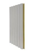 Бамбуковая панель Bonaparte PIPE white skin 12,3х280см