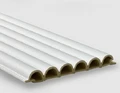 Бамбуковая панель Bonaparte PIPE white skin 12,3х280см