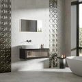 Декор Kerama Marazzi АРЛЬ KMD2OBE002BR серый матовый структура обрезной 20х20см