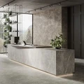 Керамогранит Kerama Marazzi БРИАНСОН KM8016G0261R бежевый тёмный матовый обрезной 80x160см