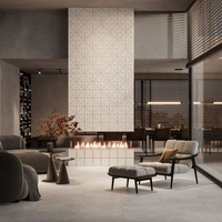 Керамическая плитка Kerama Marazzi ВАЛЛОРИС KM2020B0001N бежевый светлый матовый 20х20см