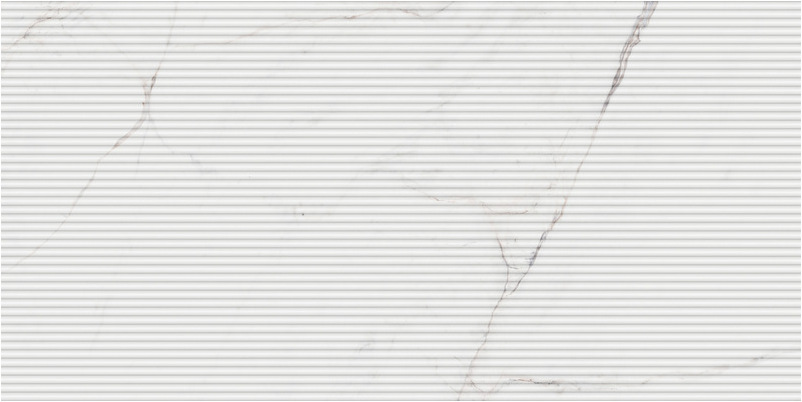 Керамическая плитка Kerama Marazzi МАРСЕЛЬ KM6012B0410R белый глянцевый структура обрезной 60х119,5см