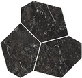 Декор Kerama Marazzi МАРСЕЛЬ KMD2HID028GR наборный чёрный матовый обрезной 25,5x26,5см