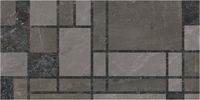 Декор Kerama Marazzi МАРСЕЛЬ KMD3STA130BR микс тёмный глянцевый обрезной 60x119,5см