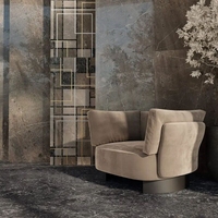 Декор Kerama Marazzi МАРСЕЛЬ KMD3STA130BR микс тёмный глянцевый обрезной 60x119,5см