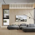 Керамическая плитка Kerama Marazzi ПРО ТРАВЕРТИН KM3090B0181R бежевый матовый обрезной 30x89,5см