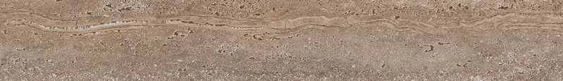 Плинтус Kerama Marazzi ПРО ТРАВЕРТИН KM6060G0891RBT6 коричневый светлый матовый обрезной 9,5x60см