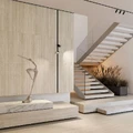 Ступень фронтальная Kerama Marazzi ПРО ТРАВЕРТИН KM6012G0751RGCF клееная бежевый матовый обрезной 33x119,5см