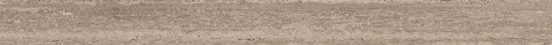 Керамогранит подступенок Kerama Marazzi ПРО ТРАВЕРТИН KM6012G0771RALT бежевый тёмный матовый обрезной 10,7х119,5см