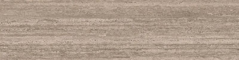 Ступень фронтальная Kerama Marazzi ПРО ТРАВЕРТИН KM6012G0771RGCF клееная бежевый тёмный матовый обрезной 33x119,5см